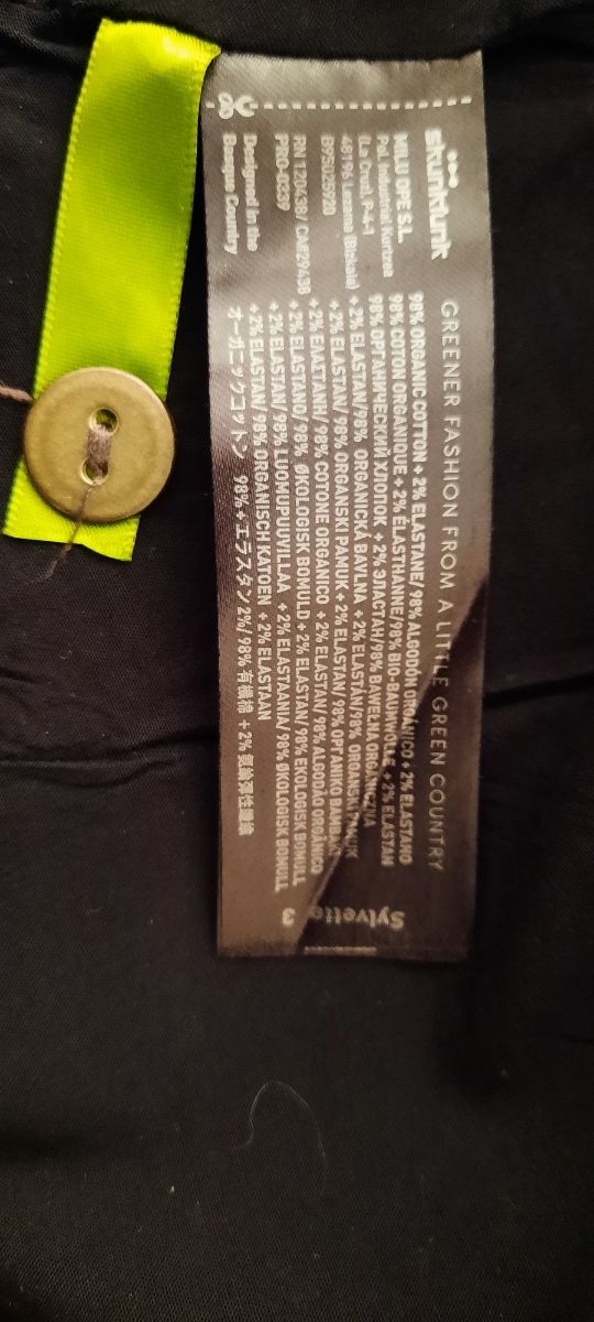 Vestido marrón. Skunkfunk. Talla 3