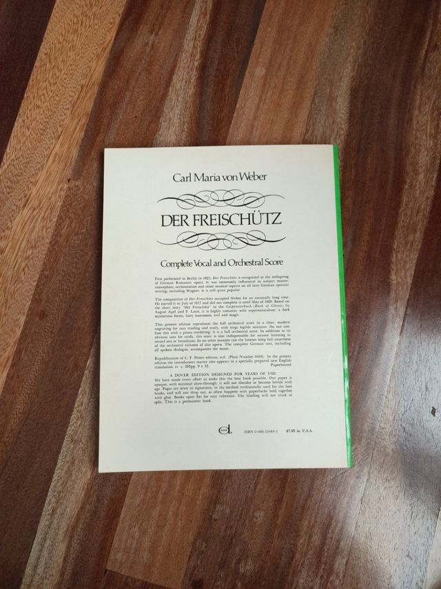 Der Freischutz (Von Weber)
