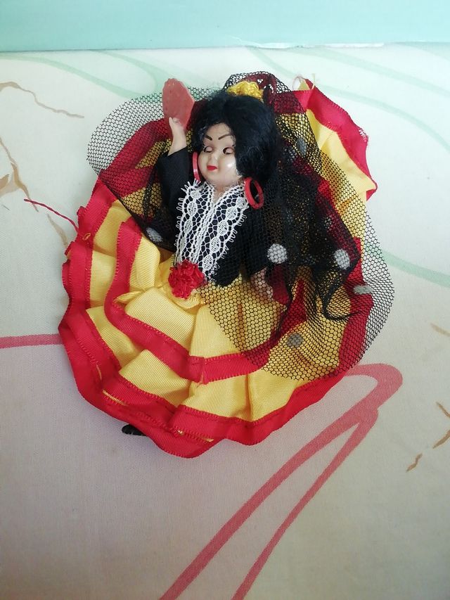 pareja de muñecos vintage