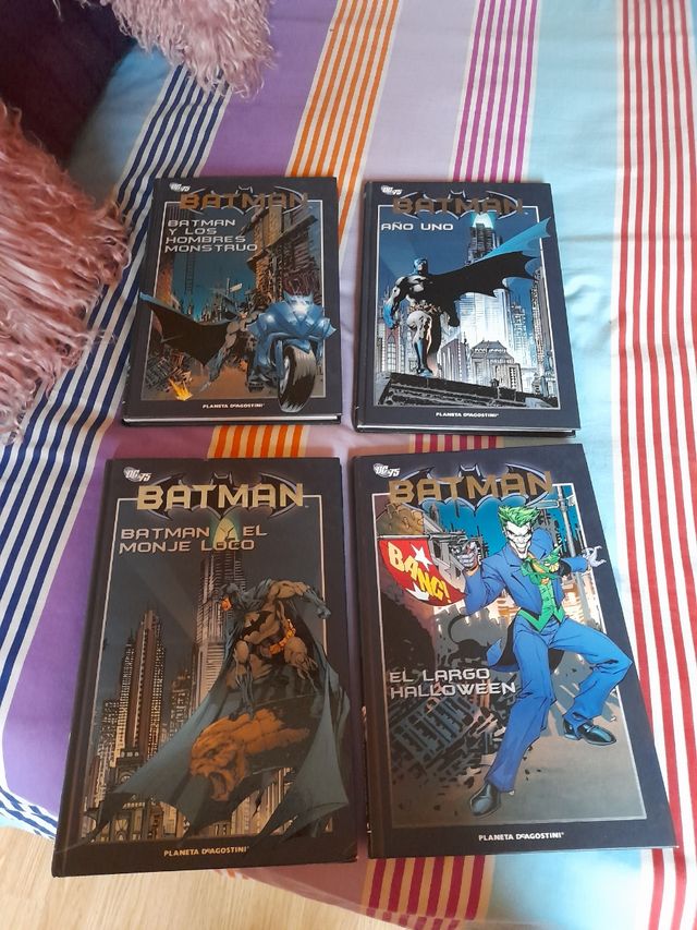 4 comics batman  pasta dura nuevos