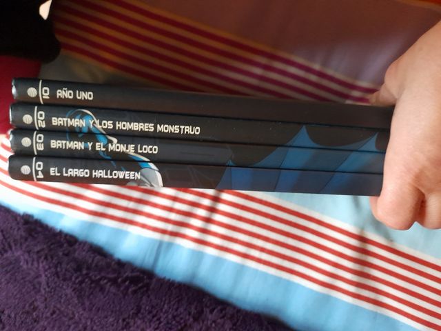 4 comics batman  pasta dura nuevos