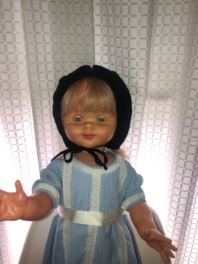 Muñeca vintage 70 cm