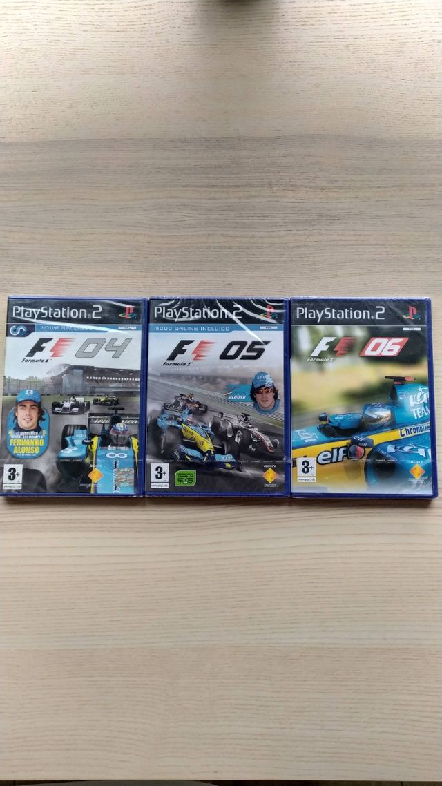 Lote F1 PS2