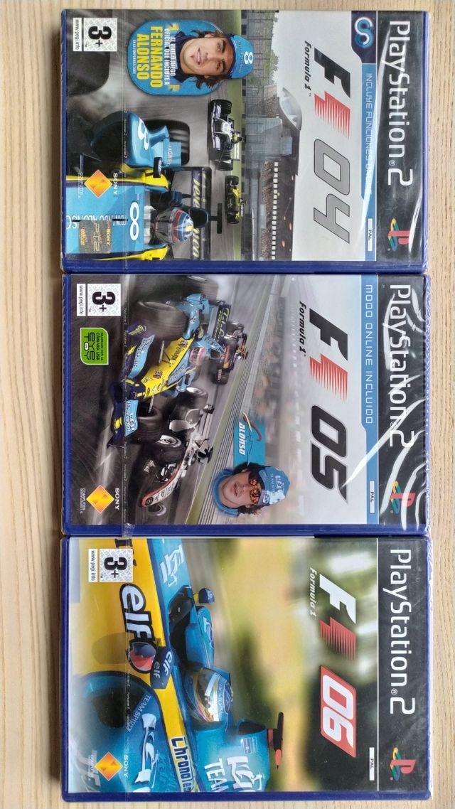 Lote F1 PS2