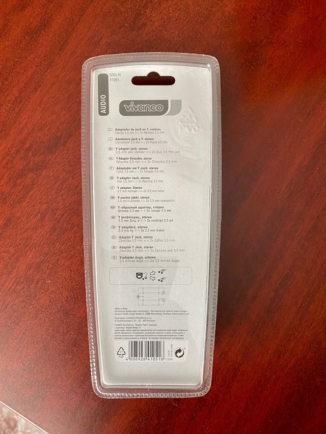 Adaptador jack sonido nuevo