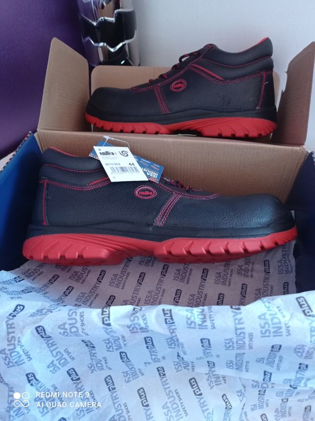 botas de seguridad 2 pares talla 44