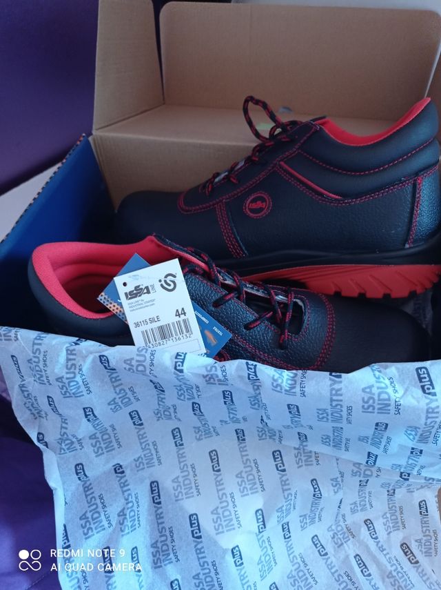 botas de seguridad 2 pares talla 44