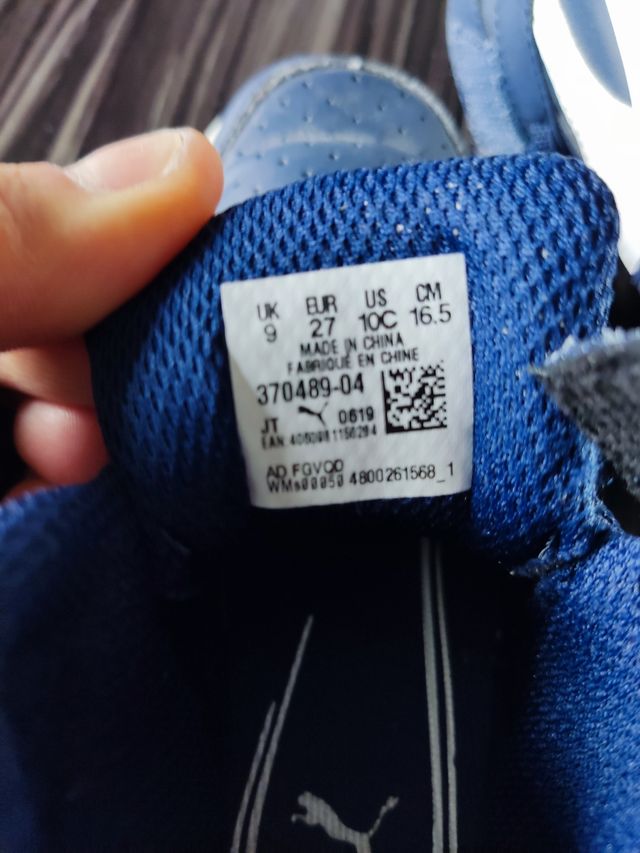 Zapatillas Puma de piel 27