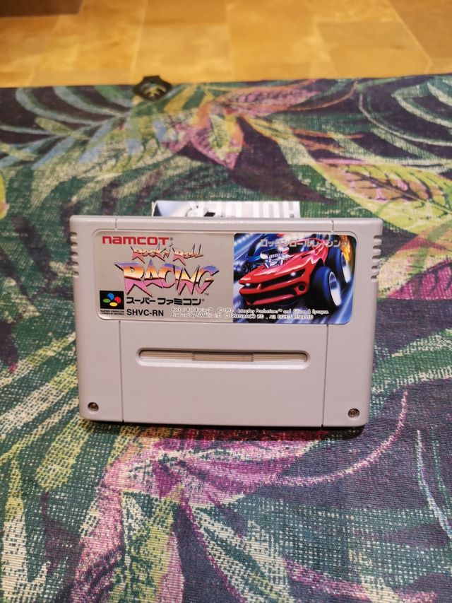 Rock and roll racing super Famicom