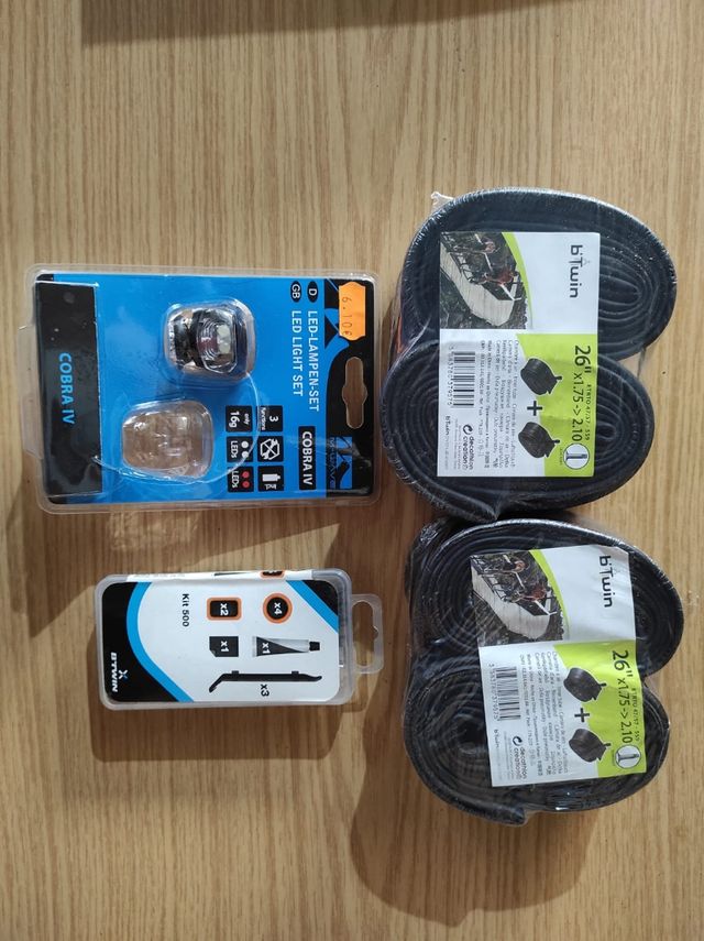 cámaras y recambios bici