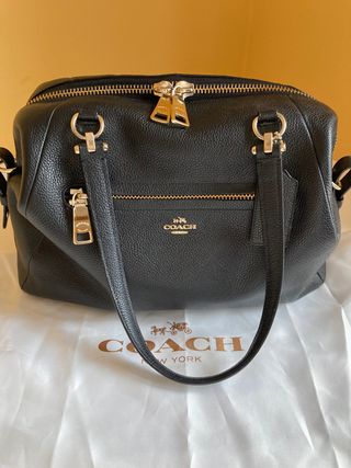 Bolso piel Coach New York de segunda mano por 195 EUR en Ponferrada en  WALLAPOP