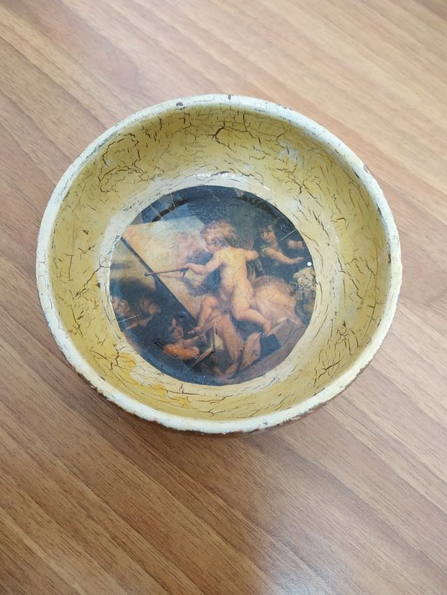 Ciotola decoupage