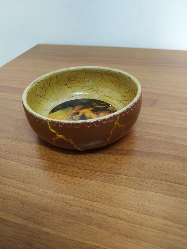 Ciotola decoupage