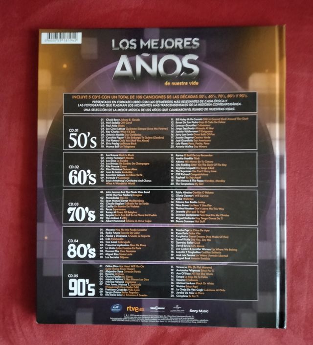 CD's Los mejores años de nuestra vida