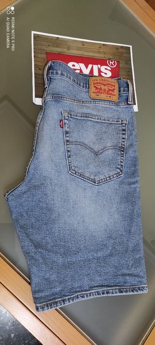 Bermuda vaquera Levis para niño