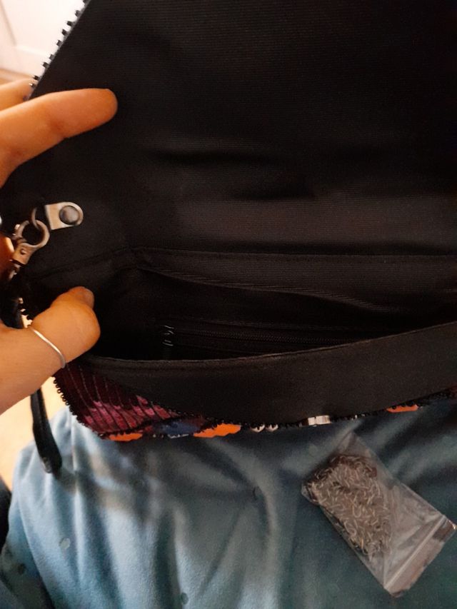 bolso fiesta rosa piedra