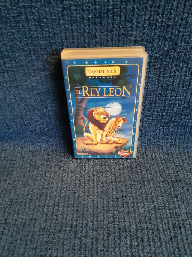 cinta de vídeo El rey León!!! (original)