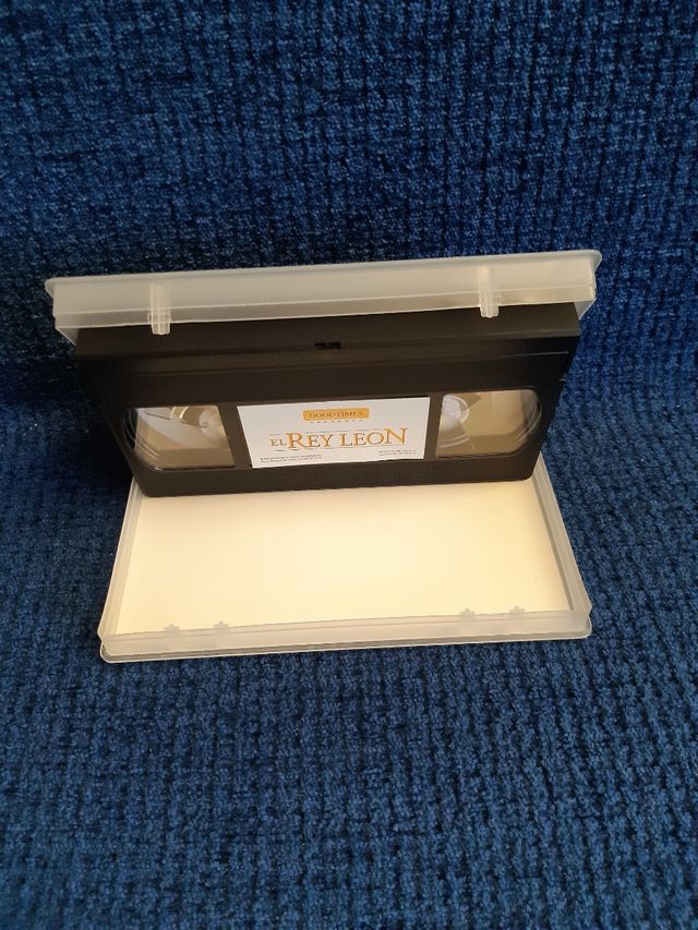 cinta de vídeo El rey León!!! (original)