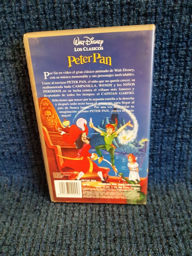 Videocassetta di Peter Pan!!! Originale Disney!!