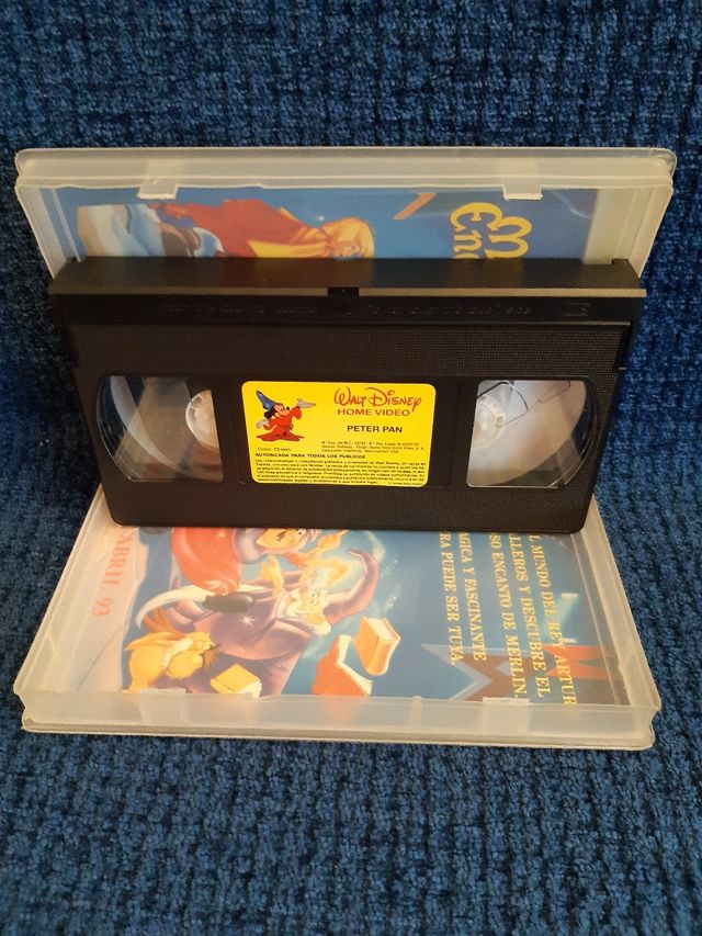 Videocassetta di Peter Pan!!! Originale Disney!!