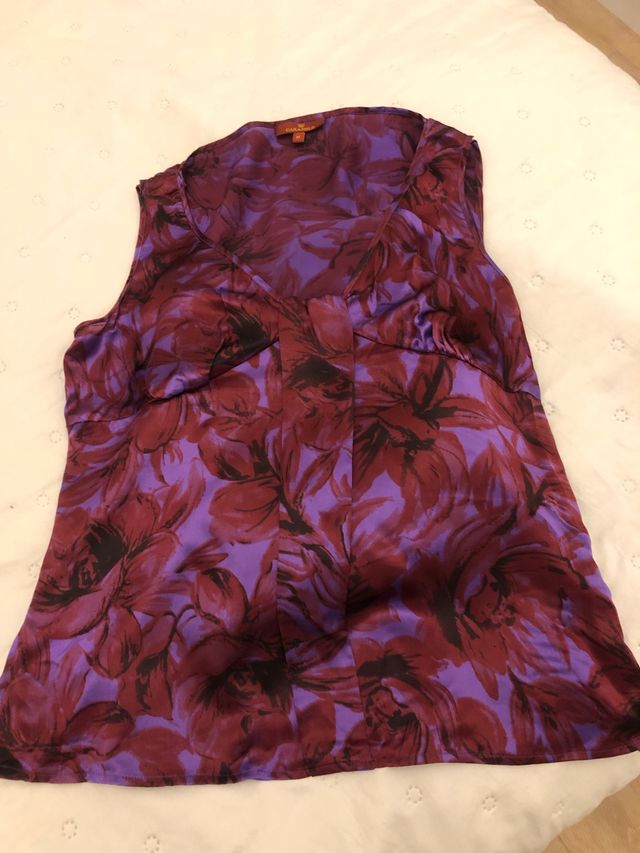 Blusa seda marca Caramelo T m