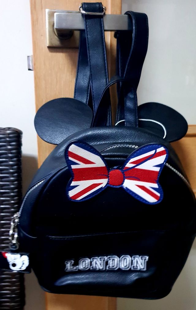 Mochila de cuero de Disney 