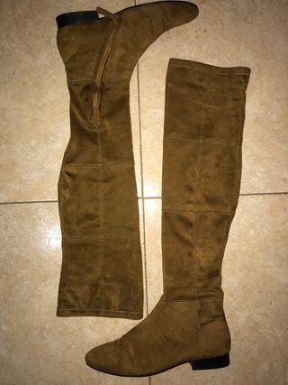 Botines Mango marrones de segunda mano en Barcelona en WALLAPOP