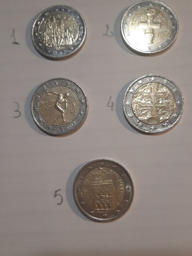 monete da 2 euro