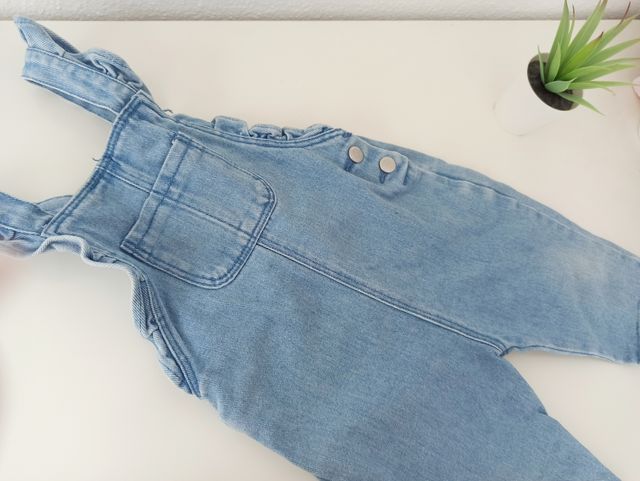 Pero vaquero bebé talla 6-9meses zara