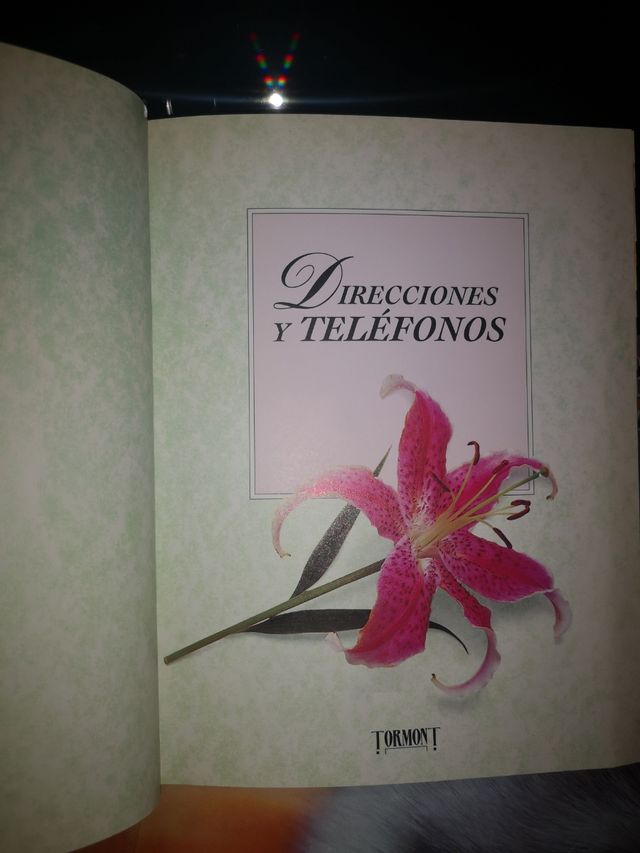 Agenda teléfonos y direcciones