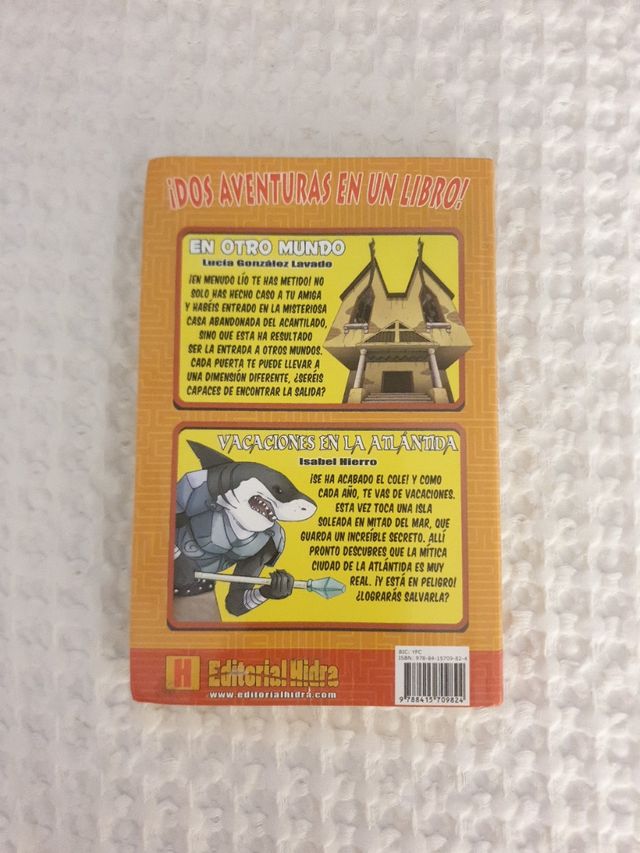 Libro de aventuras infantil