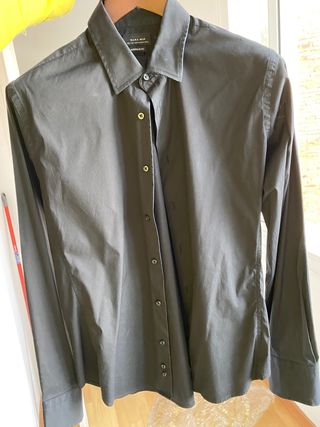 Camisa negra de Camisas y Blusas para Hombre de Zara | FASHIOLA.mx