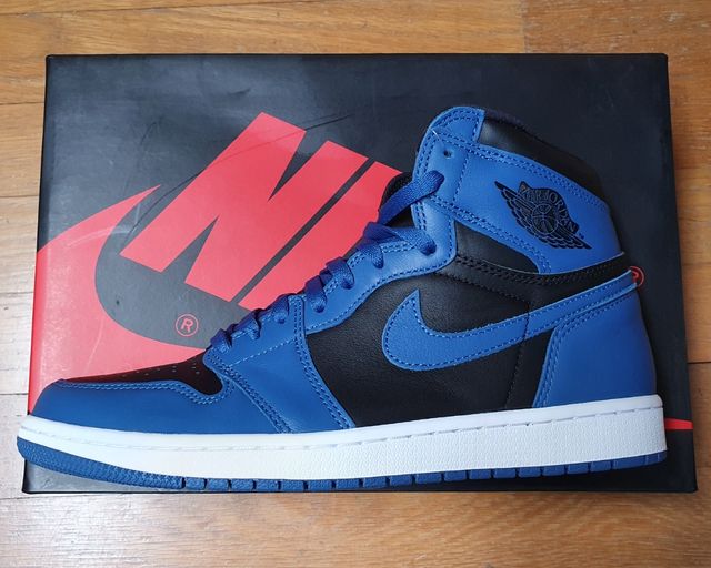 Air Jordan 1/I Dark Marina Blue White 44eu