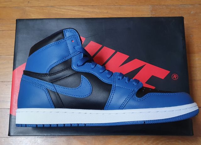 Air Jordan 1/I Dark Marina Blue White 44eu