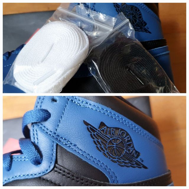 Air Jordan 1/I Dark Marina Blue White 44eu