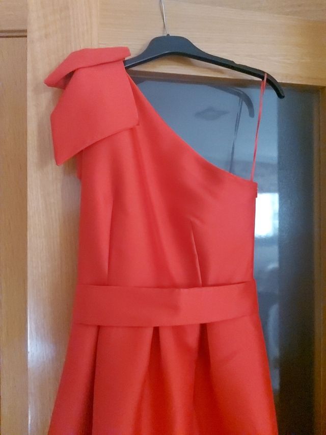 Abito rosso per cerimonia - Ángel Iglesias.