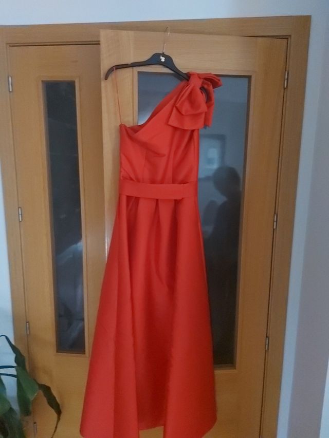 Abito rosso per cerimonia - Ángel Iglesias.