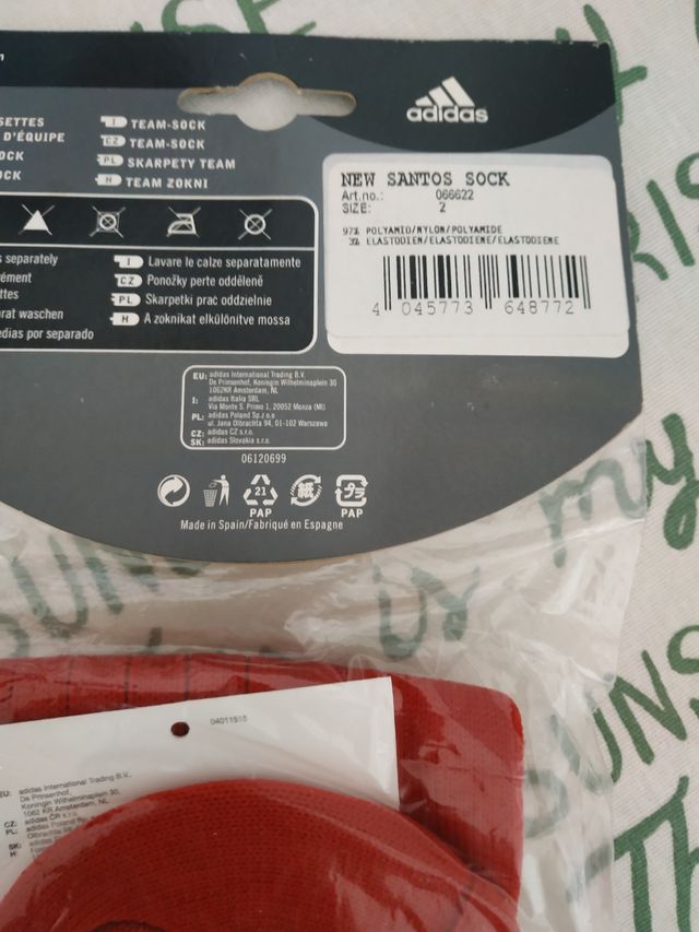 medias fútbol Adidas