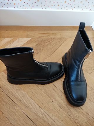Botines Cremallera Delantera Zara Flash Sales, 56% OFF | www.rupit.com