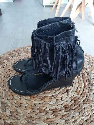 Sandalia - bota Boho de segunda mano por 30 EUR en Blanes en WALLAPOP
