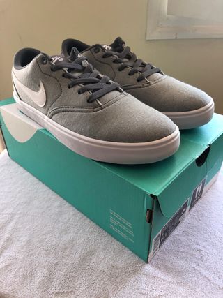 Nike Nike Sb Check Solar Cnvs Prm Azul / blanco | platanitos.com