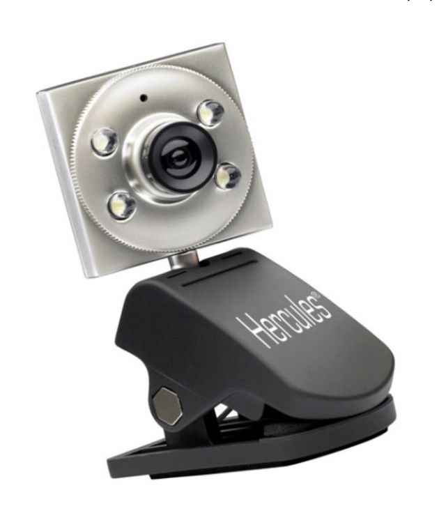 Webcam Hércules Classic Silver 