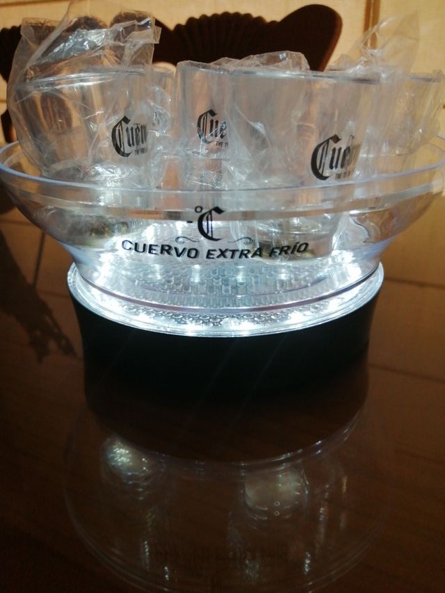 enfriador de tequila cuervo