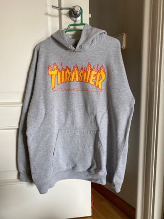 Sudadera Trasher de segunda mano en WALLAPOP