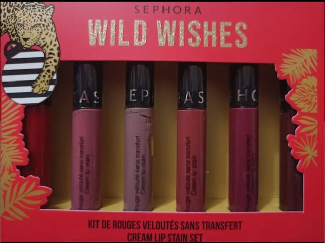 Lote maquillaje Labial fijo Sephora