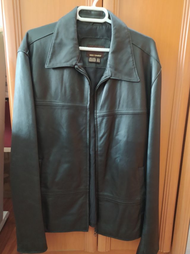 chaqueta de cuero