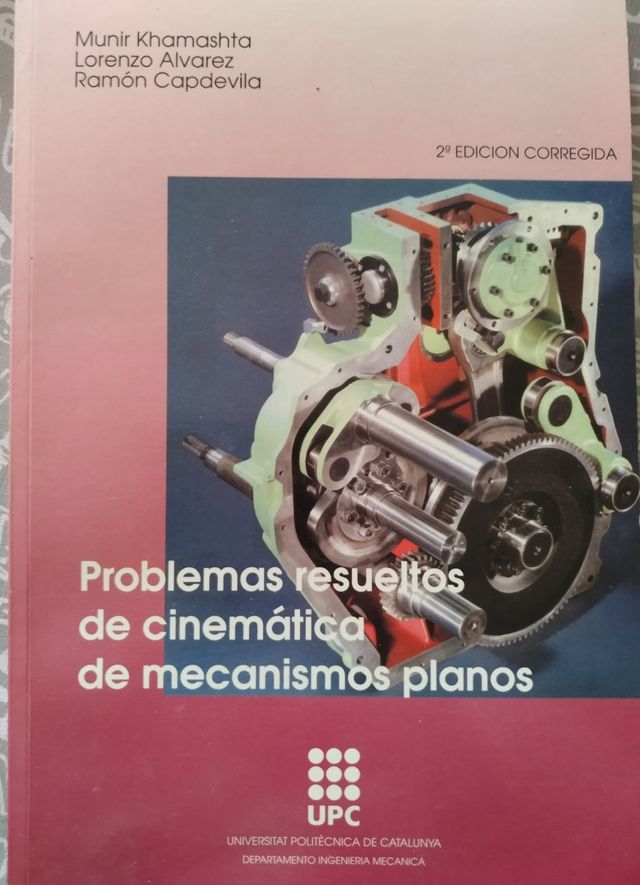 Problemas resueltos de cinemática mecanismos plano