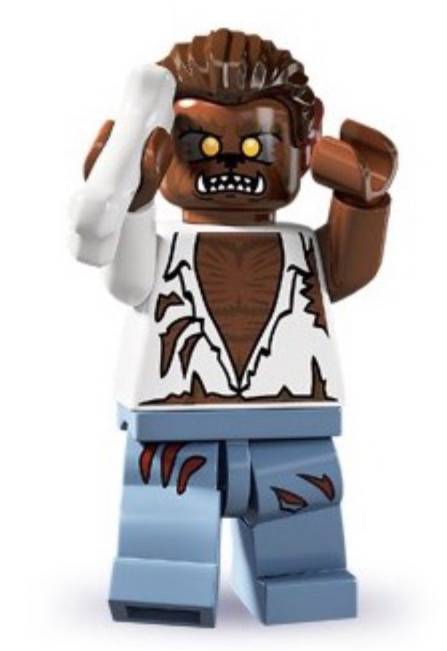 Minifigura Hombre lobo serie 4 Lego