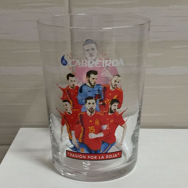 Lote de 3 vasos de la selección española