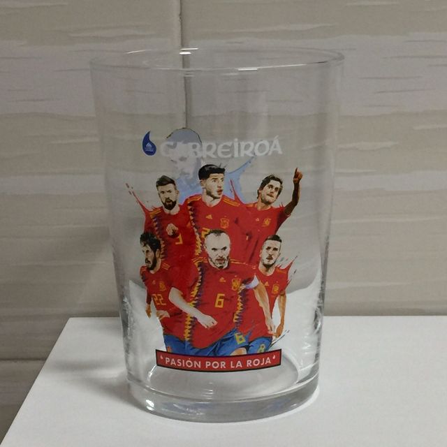 Lote de 3 vasos de la selección española